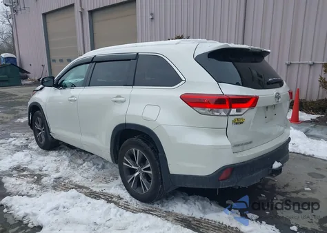 2017 Toyota Highlander Le from USA, damaged, VIN 5TDBZRFH3HS456714